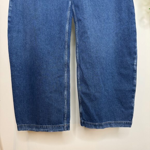 NWT A.W.A.K.E. Mode Recycled Rounded Jeans Barrel Leg size 36 FR NEW - Picture 5 of 16